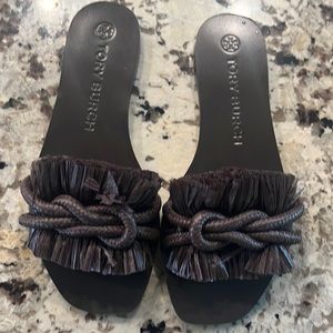 Tory Burch Slide Sandals NWOB size 7.5